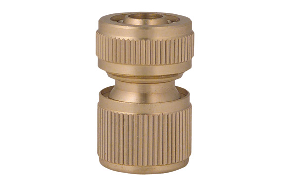 Connector ràpid stop, llautó, 1/2"