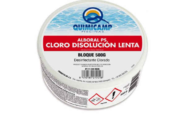 Cloro lento, Alboral PS, bloque 500 g