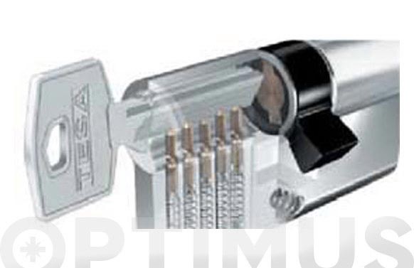 Cilindre TE5, clau serreta, llautó, lleva 13,2 mm, 30-30