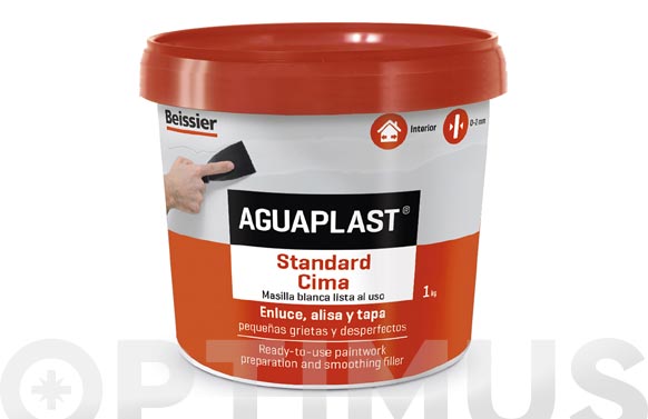 Aguaplast estàndard cima pasta, 1 kg