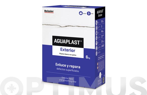 Aguaplast exterior pols, 1 kg