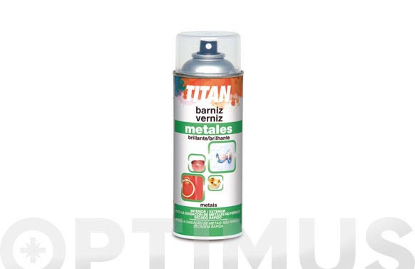 Barniz spray transparente para metales, 400 ml