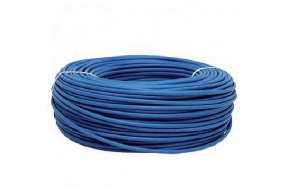Cable connexió H07V-K, Rotlle 10 m, 1x1,5 blau
