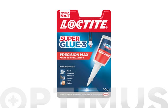 Adhesiu instantani precisió, Super Glue-3 MAX, 10 g