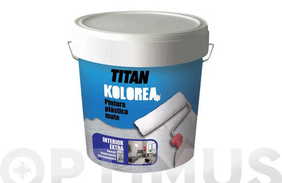 Pintura plástica blanca, 5 kg