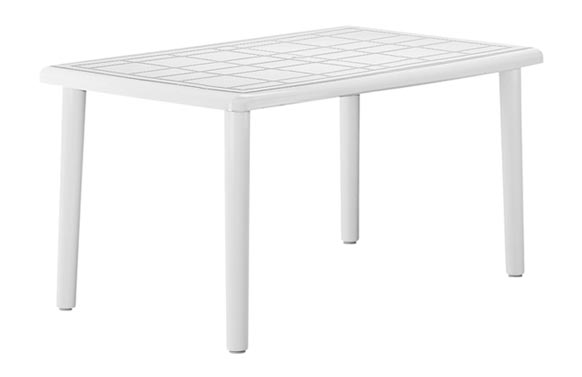 Mesa polipropileno Olot, 140 x 90 cm 