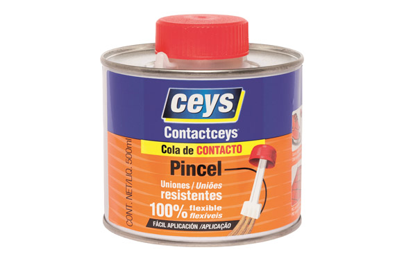 Cola contacto Contactceys, pincel, 500 ml