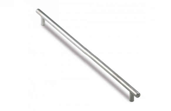 Tirador inox cepillado, 242 mm