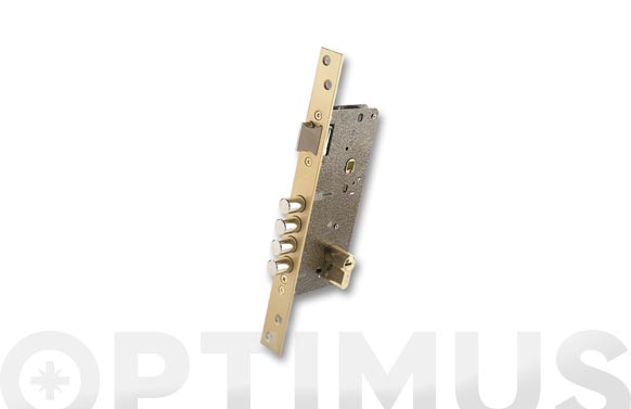 Cerradura embutir, inox, Serie 700B, 30-40