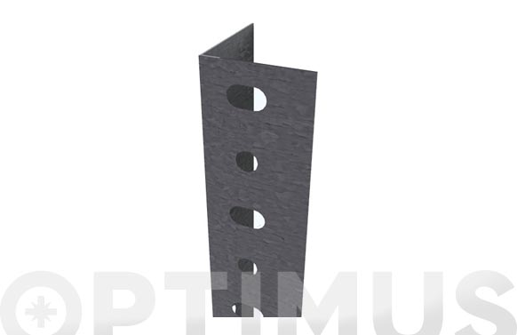 Angle prestatgeria galvanitzat, P40, 250 cm