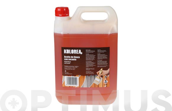 Aceite linaza con secante, 5 l