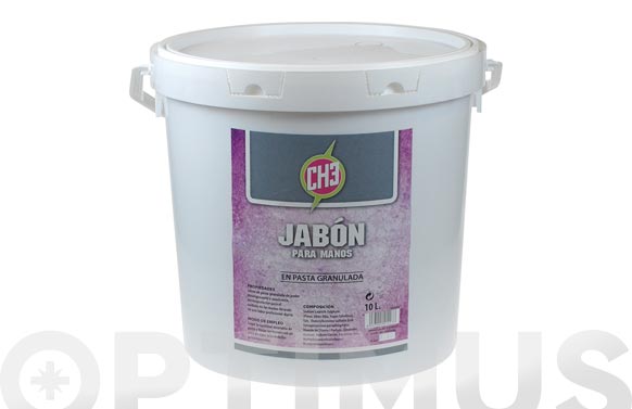 Jabón para manos en pasta, 10 l