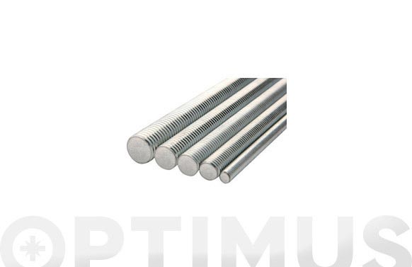 Vareta roscada, DIN 975, zincada, M12, 1 m