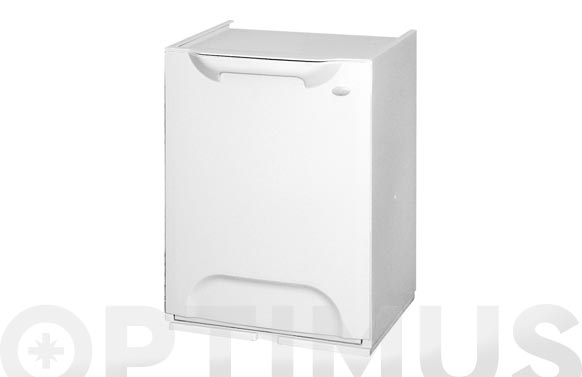 Contenedor basura, blanco, 12 l.