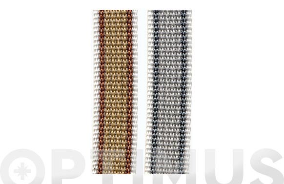 Cinta persiana bicolor, 50 m x 22 mm