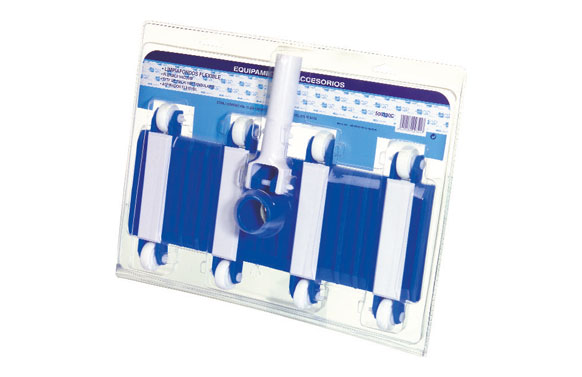 Limpiafondos manual flexible, conexión clip