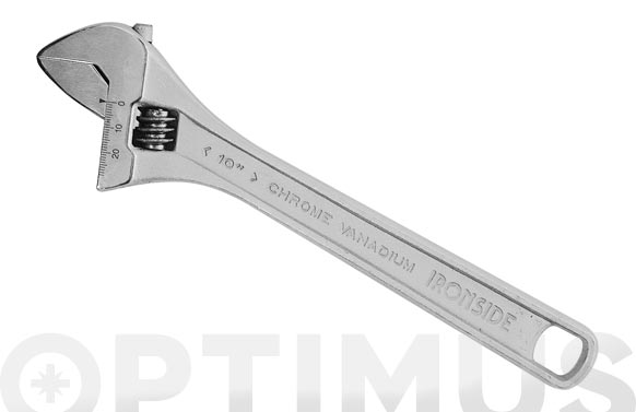 Llave ajustable milimetrada, 6" - 150 mm. 