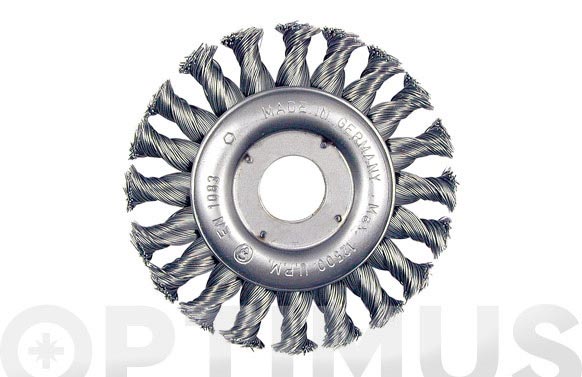 Raspall circular pua acer, Ø115 x 22,2 mm