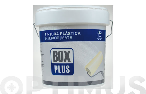 Pintura plástica blanca, 5 kg