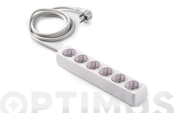 Base, blanca, 6 preses, 1,5 m