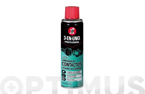 Limpiador contactos, spray, 250 ml