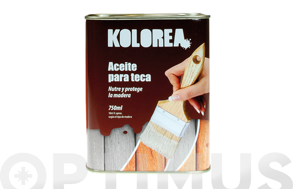 Aceite para teca incoloro, 750 ml