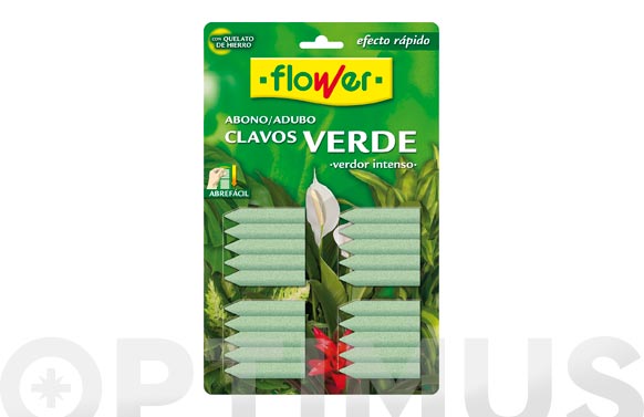 Abono clavo verde, 20 uds