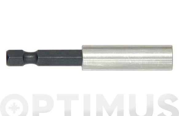 Adaptador magnético, 1/4", 10 x 60 mm