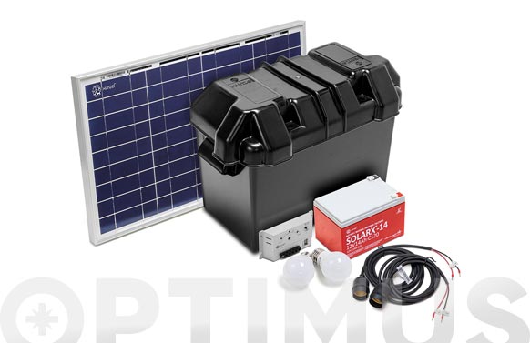 Kit complet il·luminació led, Solarlife i-10, 10W-12V