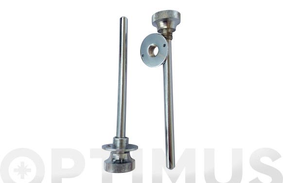 Passador seguretat persiana, crom, 2 u
