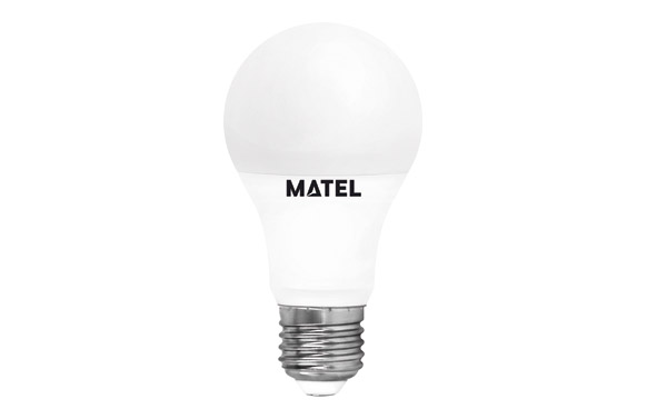 Bombeta led estandard, E27, 12w, llum freda