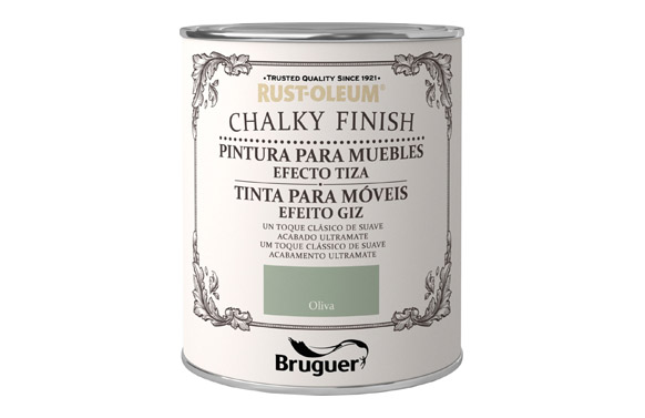 Pintura Chalky verd oliva, 750 ml