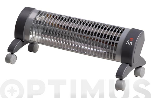 Emisor térmico portátil analógico, 1000 W