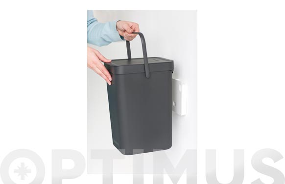 Cubo reciclaje 15 L papel Fervik