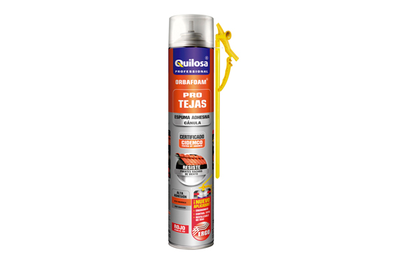 Escuma orbafoam adhesiu teula, cánula, roja, 750 ml