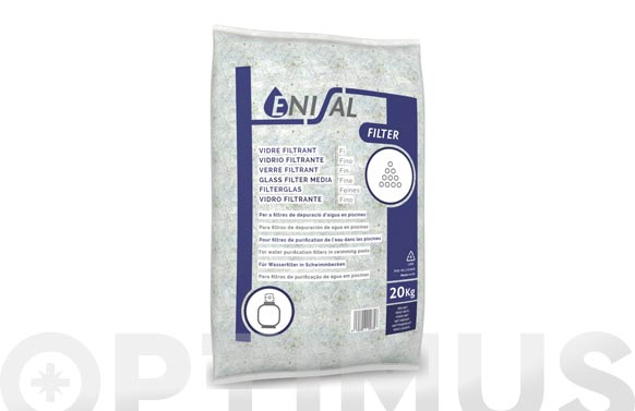 Vidre filtrant fi, sac 20 kg