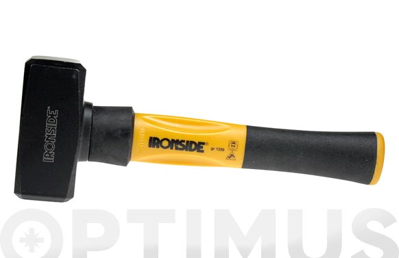 Maça quadrada, 1.250 g, 260 mm, cap 43 mm