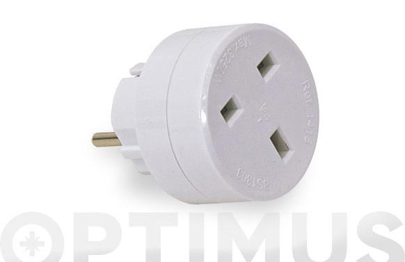 Adaptador europeo inglés, 13-16A, 250V