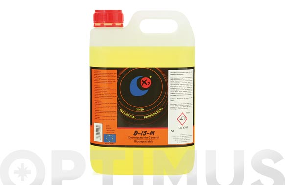 Desengrasante general biodegradable alcalino, 5 l