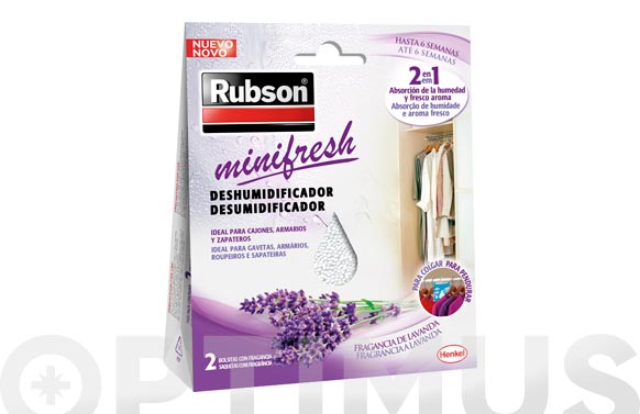 Deshumidificador minifresh lavanda