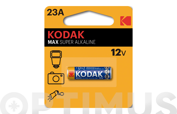 Pila alcalina Kodak MAX ULTRA, 23A, 1 u