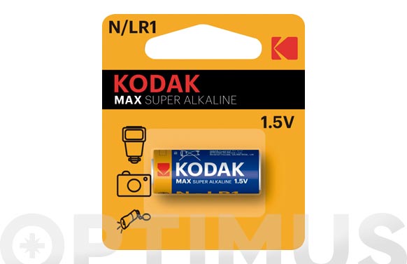 Pila alcalina Kodak MAX ULTRA, N/LR1, 1 u