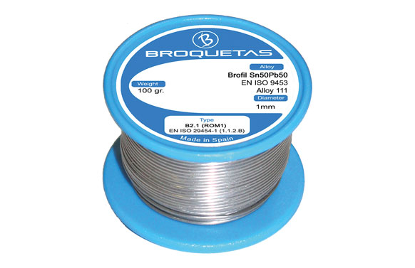 Fil de soldar Brofil 50 Flux, 100 g, Ø1mm