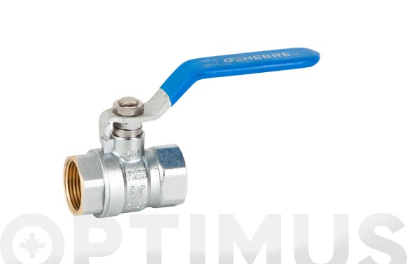 Válvula esfera rosca gas, H-H, 1 1/4"