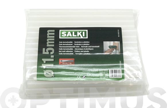 Adhesiu termofusible, transparent, 1kg, Ø11,5 - 195 mm