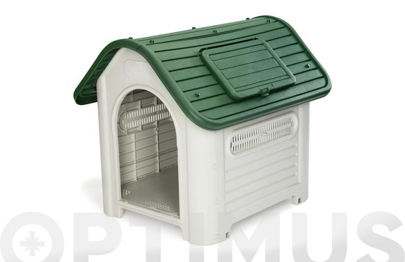 Caseta resina mascota Dakota Green