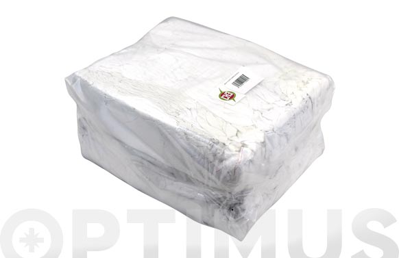 Drap neteja llençol blanc, 10 kg