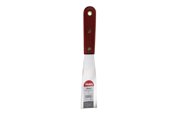 Espátula dura profesional, n. 1,5, 40 mm