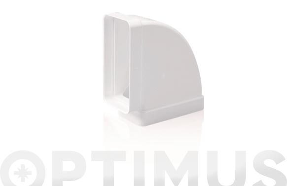 Colze rectangular horitzontal 90 º, 150 x 75 mm