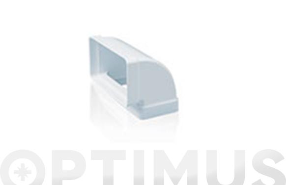 Colze vertical horitzontal 90 º, 110 x 55 mm